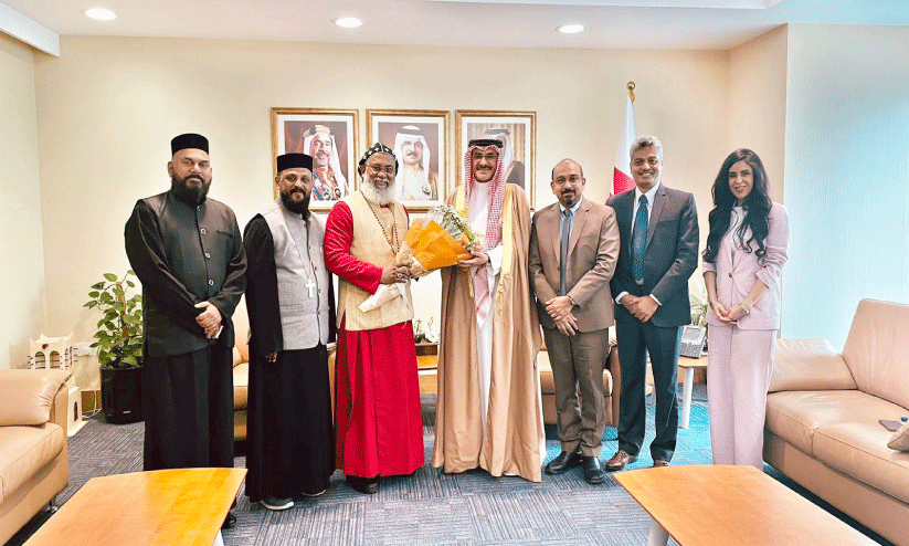 ഗീവർഗീസ്‌ മാർ പക്കോമിയോസ്‌ മെത്രാപ്പോലീത്ത സാമൂഹിക വികസനകാര്യ മന്ത്രിയുമായി കൂടിക്കാഴ്ച നടത്തി