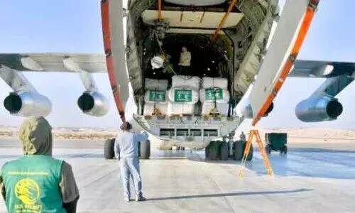 ഗ​സ്സ​യി​ൽ​ സൗ​ദി ഇ​തു​വ​രെ എ​ത്തി​ച്ച​ത്​ 2,800 ട​ൺ ദു​രി​താ​ശ്വാ​സ വ​സ്​​തു​ക്ക​ൾ