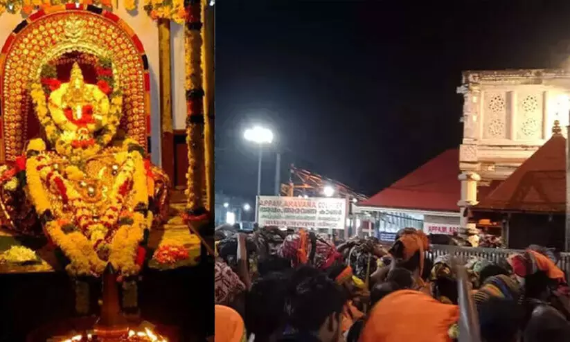 തങ്ക അങ്കി ഘോഷയാത്ര ഇന്ന് സന്നിധാനത്തെത്തും; ശബരിമലയിൽ കടുത്ത നിയന്ത്രണം; നാളെ മണ്ഡല പൂജ തങ്ക അങ്കി ഘോഷയാത്ര ഇന്ന് സന്നിധാനത്തെത്തും; ശബരിമലയിൽ കടുത്ത നിയന്ത്രണം; നാളെ മണ്ഡല പൂജ