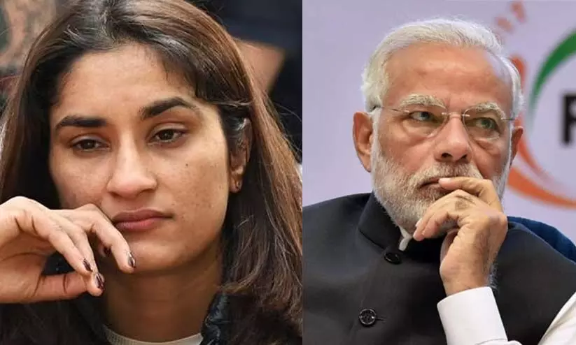 ഖേൽരത്ന, അർജുന അവാർഡുകൾ തിരിച്ചുനൽകുമെന്ന് വിനേഷ് ഫോഗട്ട്; പ്രധാനമന്ത്രിക്ക് തുറന്ന കത്ത്