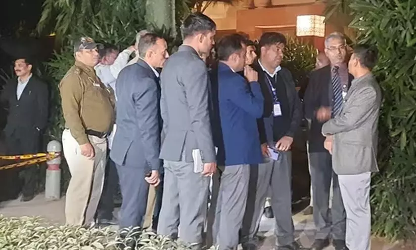 ഇസ്രായേൽ എംബസിക്ക് സമീപം പൊട്ടിത്തെറി ശബ്ദം കേട്ടതായി വിവരം; പരിശോധനയിൽ ഒന്നും കണ്ടെത്തിയില്ലെന്ന് പൊലീസ് ഇസ്രായേൽ എംബസിക്ക് സമീപം പൊട്ടിത്തെറി ശബ്ദം കേട്ടതായി വിവരം; പരിശോധനയിൽ ഒന്നും കണ്ടെത്തിയില്ലെന്ന് പൊലീസ്