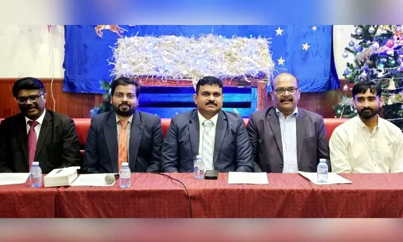 കെ.സി.എ ഭാരവാഹികൾ വാർത്തസമ്മേളനം നടത്തുന്നു കെ.സി.എ ഭാരവാഹികൾ വാർത്തസമ്മേളനം നടത്തുന്നു