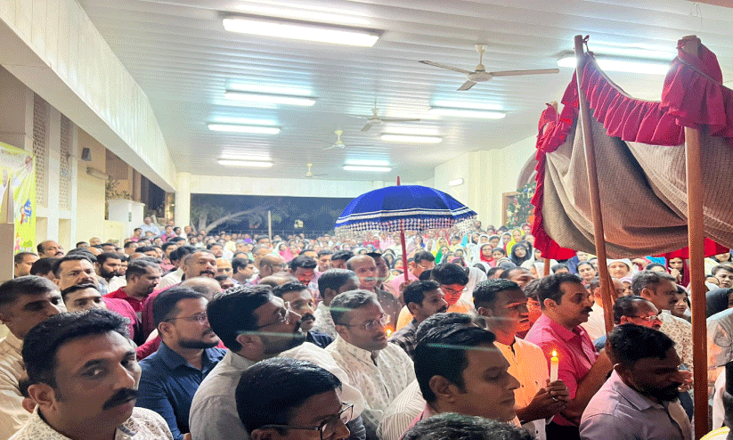 മ​സ്ക​ത്ത്​ മാ​ർ ഗ്രീ​ഗോ​റി​യോ​സ് ഓ​ർ​ത്ത​ഡോ​ക്സ് മ​ഹാ ഇ​ട​വ​ക​യി​ൽ​ന​ട​ന്ന ക്രി​സ്മ​സ്​ ആ​ഘോ​ഷ പ​രി​പാ​ടി