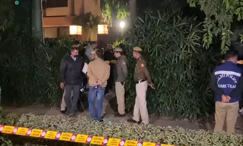 Israel embassy blast sound