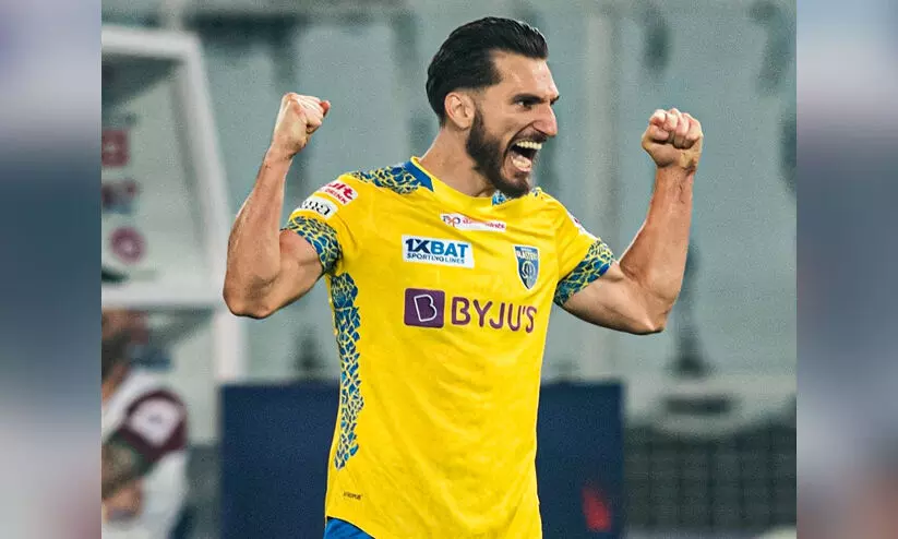 ദിമിയുടെ മനോഹരഗോളിൽ ബഗാനെയും മലർത്തിയടിച്ച് ബ്ലാസ്റ്റേഴ്സ്; ഹാട്രിക് ജയത്തോടെ പോയന്റ്നിലയിൽ ഒന്നാമത് ദിമിയുടെ മനോഹരഗോളിൽ ബഗാനെയും മലർത്തിയടിച്ച് ബ്ലാസ്റ്റേഴ്സ്; ഹാട്രിക് ജയത്തോടെ പോയന്റ്നിലയിൽ ഒന്നാമത്