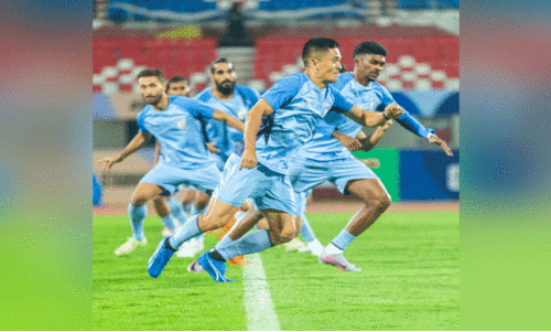 ആദ്യമെത്തുന്നത്​ ഇന്ത്യ; ഛേത്രിപ്പട 30ന്​ പറന്നിറങ്ങും