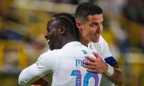 ഇരട്ട ഗോളുകളുമായി ക്രിസ്റ്റ്യാനോയും സാദിയോ മാനെയും; അൽ ഇത്തിഹാദിനെ തൂത്തുവാരി അൽ നസ്ർ