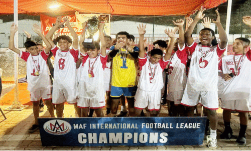 ‘മാഫ്’ അന്തർദേശീയ ഫുട്ബാൾ ലീഗ് മത്സരം സമാപിച്ചു ‘മാഫ്’ അന്തർദേശീയ ഫുട്ബാൾ ലീഗ് മത്സരം സമാപിച്ചു