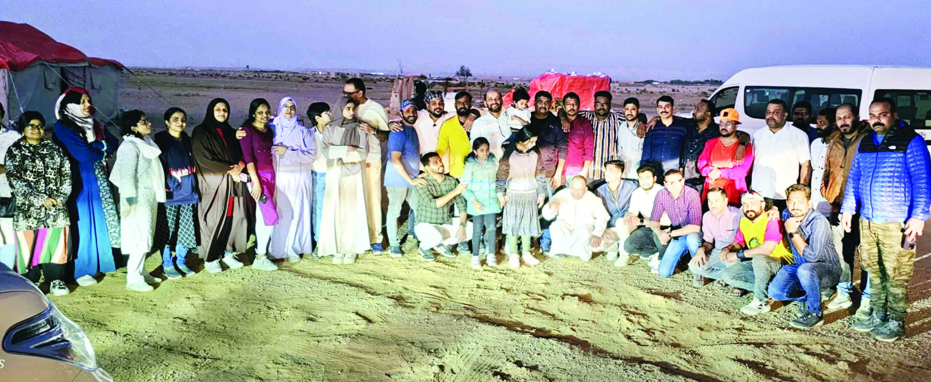 മരുഭൂമിയിലെ ബ്ലാങ്കറ്റ് വിതരണം പൂർത്തിയായി മരുഭൂമിയിലെ ബ്ലാങ്കറ്റ് വിതരണം പൂർത്തിയായി