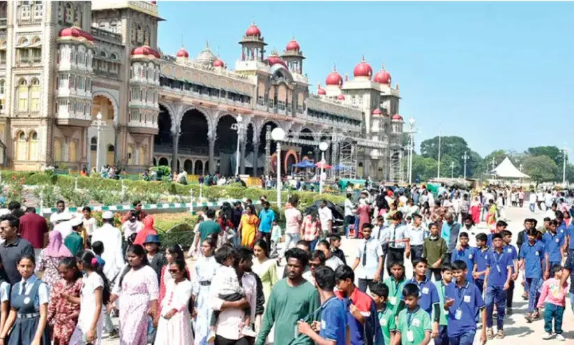 കുടക്, മൈസൂരു മേഖലയിലേക്ക് ടൂറിസ്റ്റുകളുടെ ഒഴുക്ക് കുടക്, മൈസൂരു മേഖലയിലേക്ക് ടൂറിസ്റ്റുകളുടെ ഒഴുക്ക്