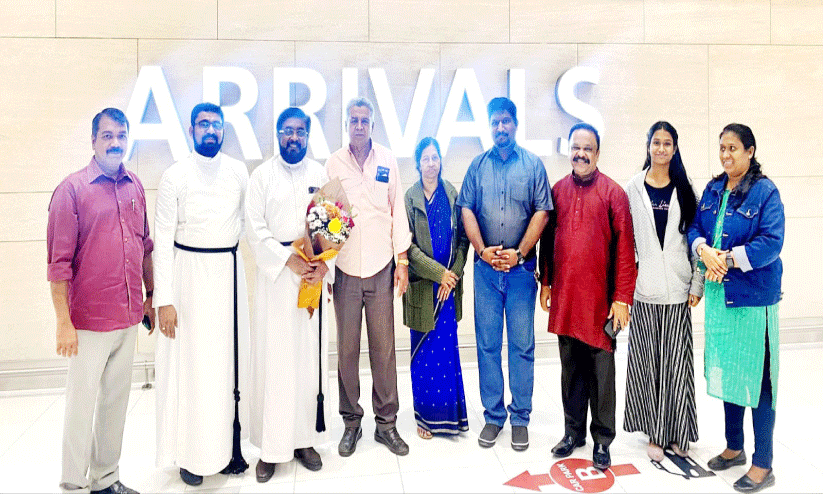 മാ​ർ​ത്തോ​മ സ​ന്ന​ദ്ധ സു​വി​ശേ​ഷ​ക സം​ഘം അ​സി​സ്റ്റ​ന്റ് സെ​ക്ര​ട്ട​റി​ക്ക് സ്വീ​ക​ര​ണം ന​ൽ​കി