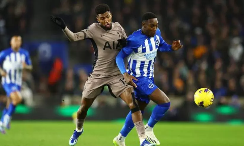 ബ്രൈറ്റണോട് കനത്ത തോൽവി; കിരീടപ്പോരിൽനിന്ന് വഴുതി ടോട്ടൻഹാം