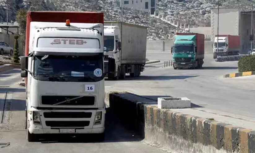 ഗസ്സയിൽ സഹായം നൽകി മടങ്ങുകയായിരുന്ന വാഹനങ്ങൾക്ക് നേരെ ഇസ്രായേൽ ആക്രമണമുണ്ടായെന്ന് യു.എൻ ഗസ്സയിൽ സഹായം നൽകി മടങ്ങുകയായിരുന്ന വാഹനങ്ങൾക്ക് നേരെ ഇസ്രായേൽ ആക്രമണമുണ്ടായെന്ന് യു.എൻ