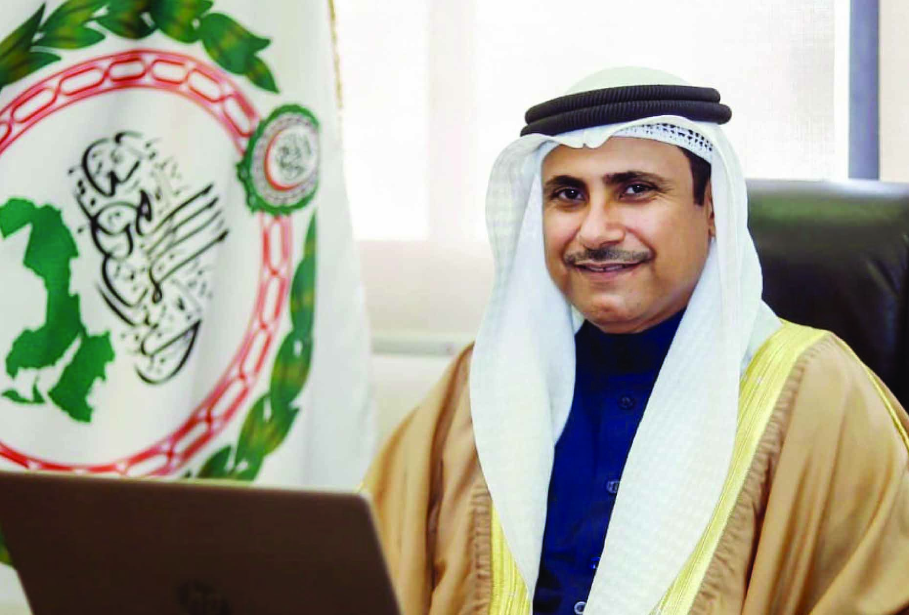 ഫലസ്തീൻ ജനതയോടുള്ള പിന്തുണ: കുവൈത്തിന് അറബ് പാർലമെന്റ് പ്രശംസ ഫലസ്തീൻ ജനതയോടുള്ള പിന്തുണ: കുവൈത്തിന് അറബ് പാർലമെന്റ് പ്രശംസ