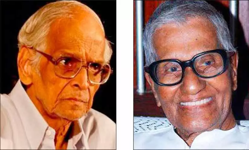 പി. ഭാസ്കരൻ, കെ. രാഘവൻ