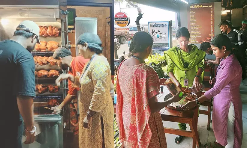 ചിക്കന് വിഭവങ്ങളുടെ സുരക്ഷിതത്വം ഉറപ്പാക്കാന് സ്പെഷ്യല് ടാസ്ക് ഫോഴ്സിന്റെ നേതൃത്വത്തില് പരിശോധന ചിക്കന് വിഭവങ്ങളുടെ സുരക്ഷിതത്വം ഉറപ്പാക്കാന് സ്പെഷ്യല് ടാസ്ക് ഫോഴ്സിന്റെ നേതൃത്വത്തില് പരിശോധന