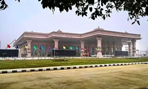 ഉദ്ഘാടനത്തിനൊരുങ്ങിയ മ​ഹ​ർ​ഷി വാ​ത്മീ​കി അ​ന്താ​രാ​ഷ്ട്ര വി​മാ​ന​ത്താ​വ​ളം