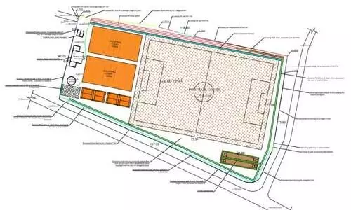 ഭാരതന്നൂര് സ്റ്റേഡിയം നവീകരിക്കുന്നതിന് തയാറാക്കിയ രൂപരേഖ ഭാരതന്നൂര് സ്റ്റേഡിയം നവീകരിക്കുന്നതിന് തയാറാക്കിയ രൂപരേഖ