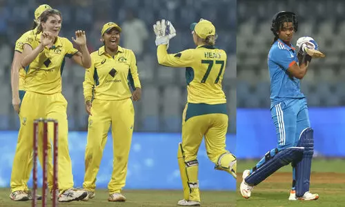 മൂ​ന്ന് റ​ൺ​സകലെ ഇന്ത്യ വീണു; ഓസീസിനെതിരെ ഇന്ത്യൻ വനിതകൾക്ക് പരമ്പര നഷ്ടം