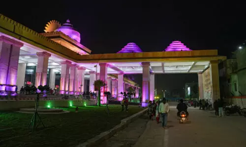 മു​ഖം മി​നു​ക്കി​യ അ​യോ​ധ്യ ലോ​ക​ത്തി​നു​മു​ന്നി​ൽ തു​റ​ന്ന് മോ​ദി