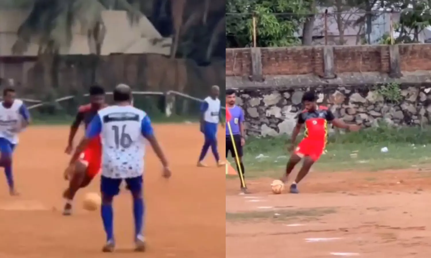 ബാറ്റുകൊണ്ട് മാത്രമല്ല, കാലുകൊണ്ടും പ്രഹരിക്കാനറിയാം; സഞ്ജു ഫുട്ബാൾ കളിക്കുന്ന വിഡിയോ ഏറ്റെടുത്ത് സമൂഹ മാധ്യമങ്ങൾ