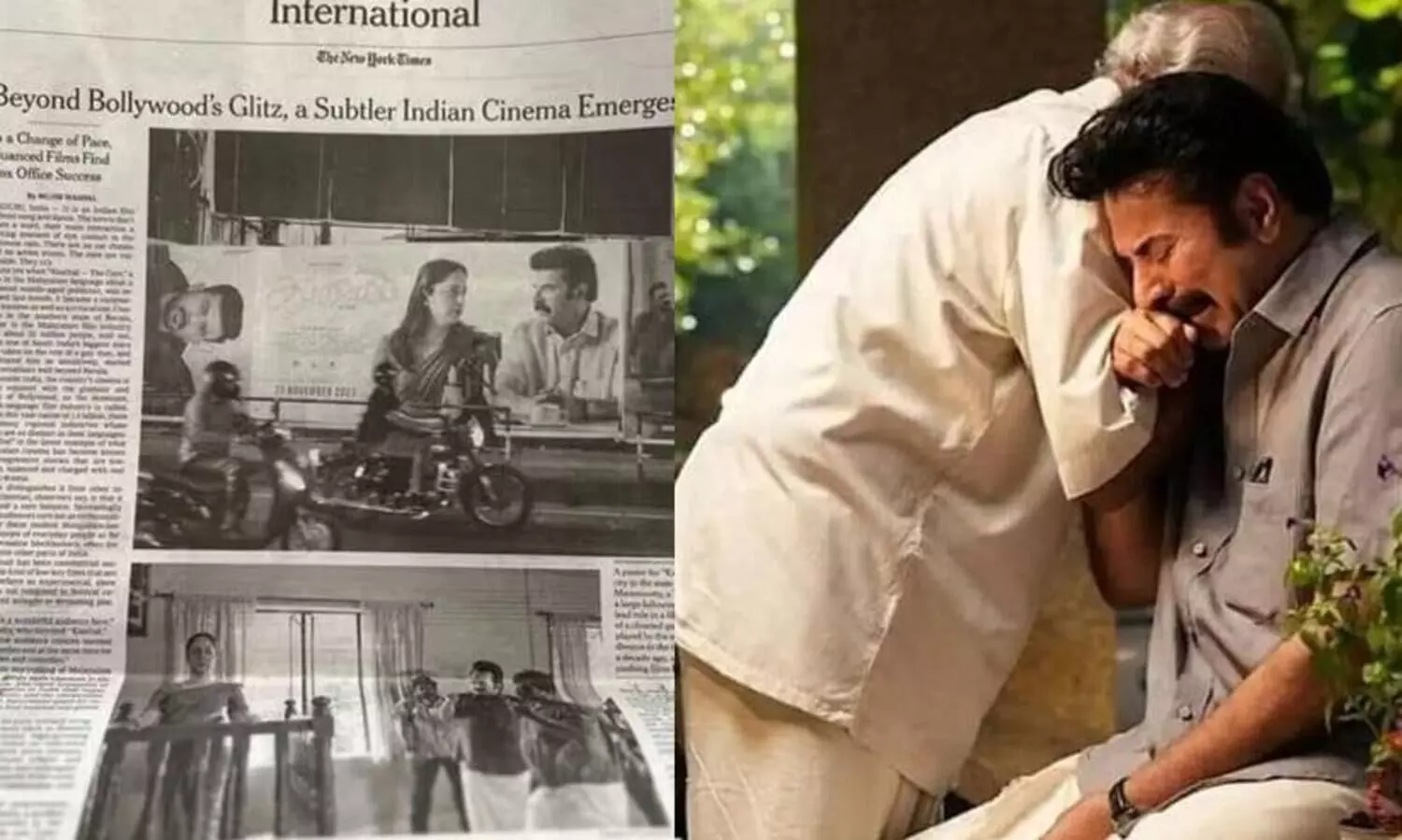 New York Times about mammootty movie Kaathal – The Core