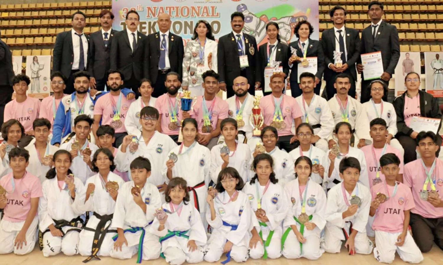 ഐ.ടി.എഫ് നാഷനൽ തൈക്വോണ്ടോ ചാമ്പ്യൻഷിപ്പിൽ കേരളത്തിന്‌ മൂന്നാം സ്ഥാനം