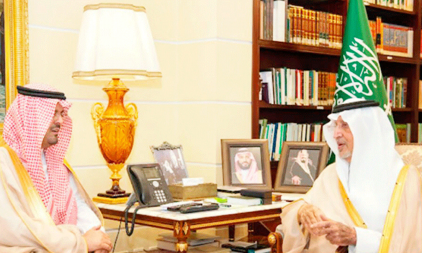 മ​ക്ക ഗ​വ​ർ​ണ​ർ പു​തി​യ  ഡെ​പ്യൂ​ട്ടി ഗ​വ​ർ​ണ​റെ വ​ര​വേ​റ്റു