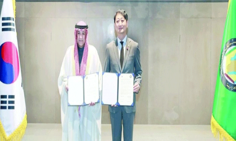 തെ​ക്ക​ൻ കൊ​റി​യ​യും ജി.​സി.​സി രാ​ജ്യ​ങ്ങ​ളും സ്വ​ത​ന്ത്ര വ്യാ​പാ​ര ക​രാ​റി​ൽ ഒ​പ്പു​വെ​ച്ചു