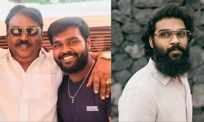 Vijayakanths son Shanmuga Pandian pays tribute to father: Rest in peace dad