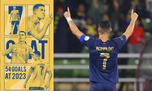 54 ഗോളുകൾ; 2023 ക്രിസ്റ്റ്യാനോക്ക് സ്വന്തം; അൽനസ്റിന് തകർപ്പൻ ജയം