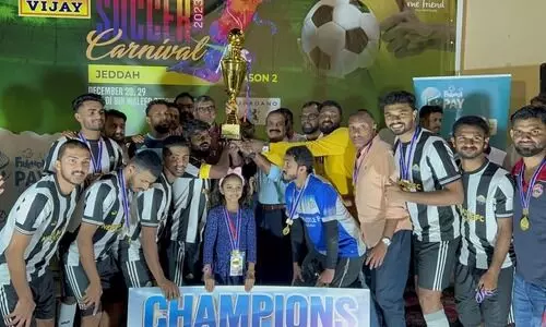 ആവേശം വാനോളം; ഗൾഫ് മാധ്യമം സോക്കർ കാർണിവൽ സീസൺ 2 കിരീടം ചൂടി ന്യൂ കാസിൽ സെവൻസും അമിഗോസ് ജിദ്ദയും