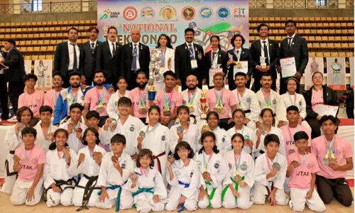 ദേ​ശീ​യ ​തൈ​ക്വാ​ൻ​ഡോ ചാ​മ്പ്യ​ൻ​ഷി​പ്: കേ​ര​ള​ത്തി​ന്‌ മൂ​ന്നാം​സ്ഥാ​നം