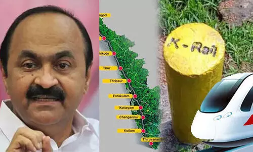 K Rail Project, VD Satheesan