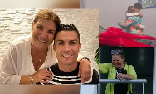 അ​മ്മ​ക്ക് ക്രി​സ്റ്റ്യാ​നോ​വക സ​ർ​പ്രൈ​സ് സ​മ്മാ​നം - VIDEO