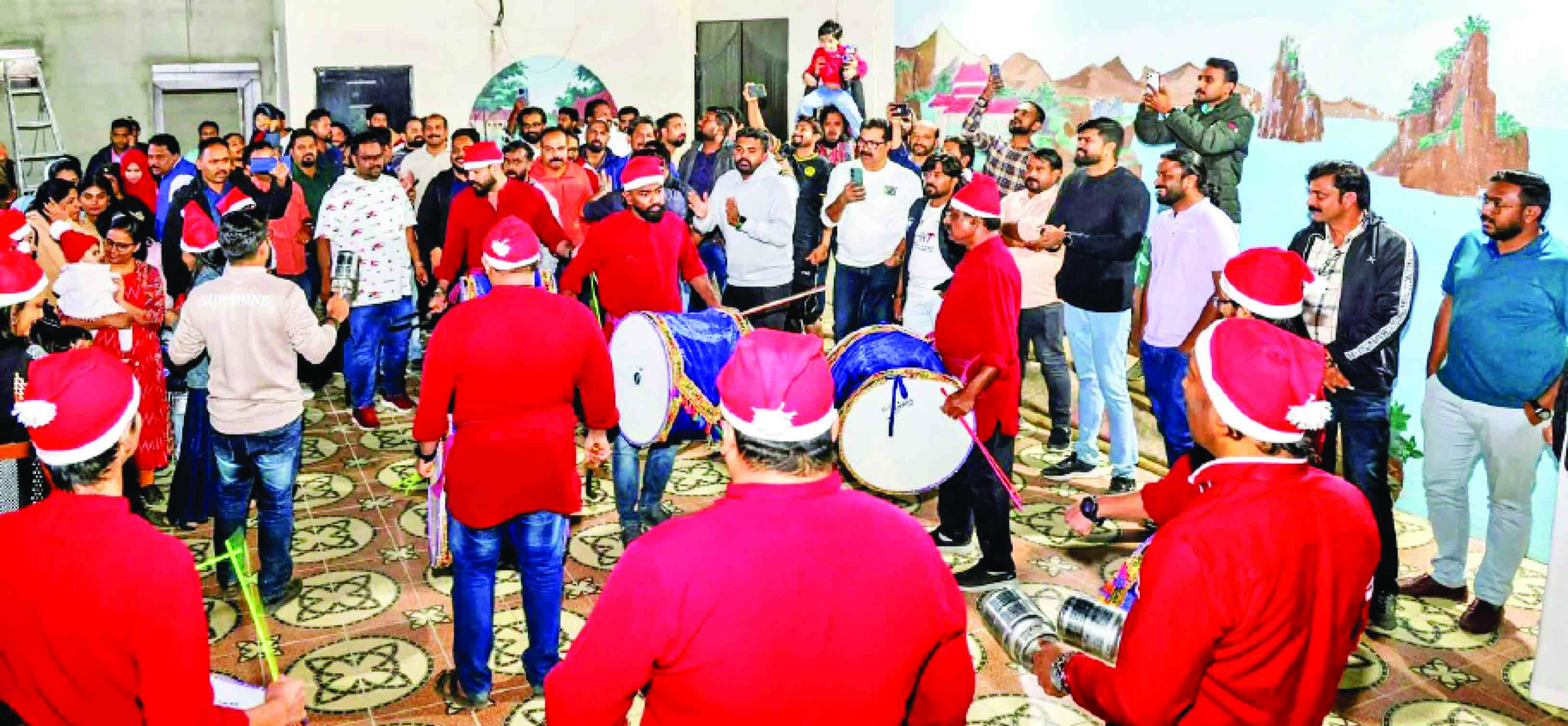 ക്രി​സ്‌​മ​സ്‌, പു​തു​വ​ത്സ​ര ആ​ഘോ​ഷം സം​ഘ​ടി​പ്പി​ച്ചു