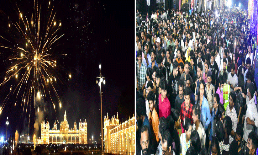 ആഘോഷത്തോടെ പുതുവത്സരത്തിന് വരവേൽപ്