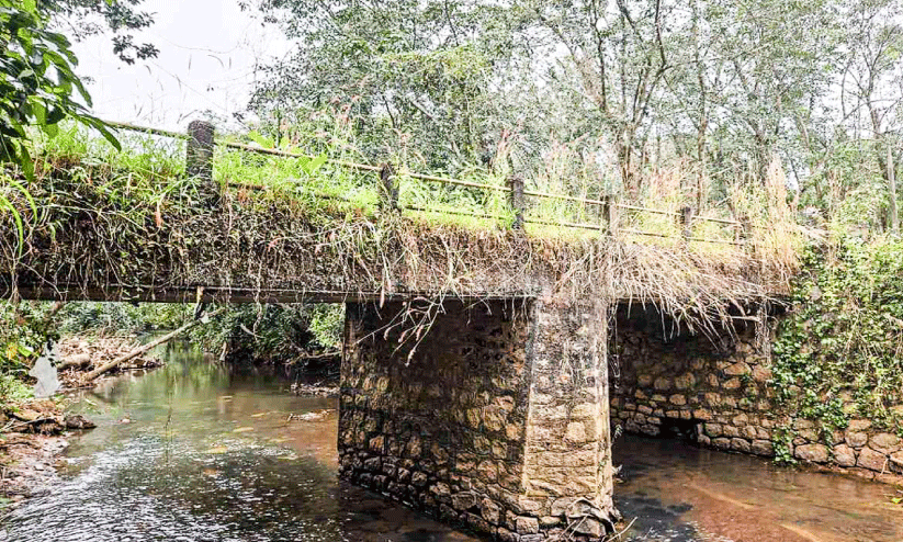 നാലു പതിറ്റാണ്ട് പഴക്കമുള്ള ചക്കുര് പാലം അപകടാവസ്ഥയില് നാലു പതിറ്റാണ്ട് പഴക്കമുള്ള ചക്കുര് പാലം അപകടാവസ്ഥയില്