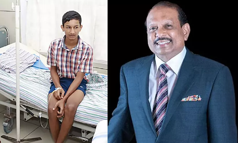 മാത്യുവിന്റെ കണ്ണീരൊപ്പാൻ യൂസഫലിയും; പത്ത് പശുക്കളെ വാങ്ങാനുള്ള പണം നൽകും