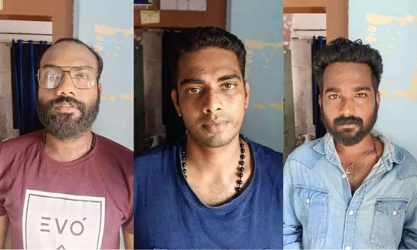 അരൂരിൽ മൂന്ന് യുവാക്കൾക്കെതിരെ കാപ്പ ചുമത്തി അരൂരിൽ മൂന്ന് യുവാക്കൾക്കെതിരെ കാപ്പ ചുമത്തി