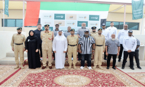 ത​ട​വു​കാ​ർ​ക്ക്​​ പ​ഞ്ച​ഗു​സ്തി മ​ത്സ​രം സം​ഘ​ടി​പ്പി​ച്ച്​​ ദു​ബൈ പൊ​ലീ​സ്​