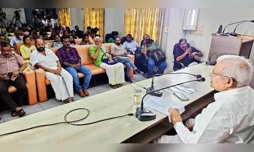 ജി​ബി​ൻ ഓ​ർ​മ​ദി​ന​ത്തി​ൽ പ്ര​സ്​​ക്ല​ബി​ൽ ന​ട​ന്ന ച​ട​ങ്ങി​ൽ