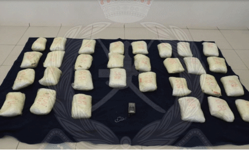 പി​ടി​കൂടി​യ മ​യ​ക്കു​മ​രു​ന്ന്​