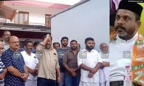 ഫാ. ഷൈജു കുര്യന്റെ ബി.ജെ.പി പ്രവേശനത്തിൽ പരസ്യപ്രതിഷേധവുമായി ഓർത്തഡോക്സ് സഭ വിശ്വാസികൾ