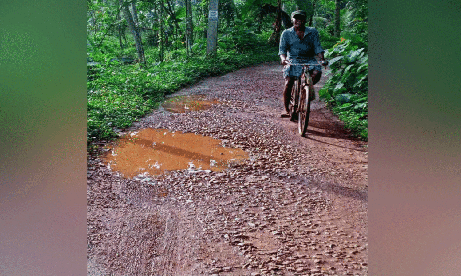 ചെല്ലാങ്കോട്-പൂവത്തൂർ റോഡ്  ശോച്യാവസ്ഥയിൽ