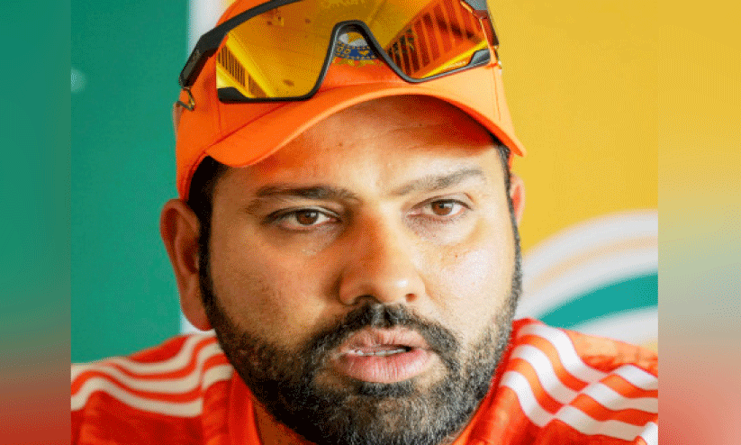 രോ​ഹി​ത് ശ​ർ​മ​ വാ​ർ​ത്ത​ സ​മ്മേ​ള​ന​ത്തി​ൽ