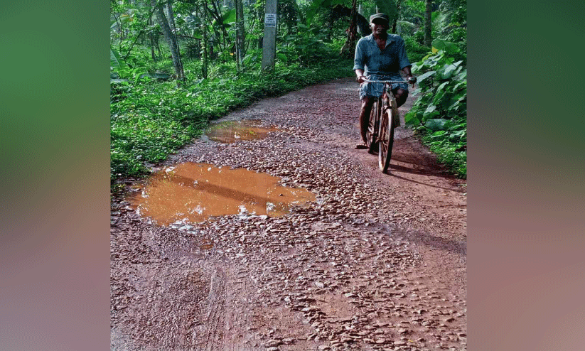 ചെല്ലാങ്കോട്-പൂവത്തൂർ റോഡ് ശോച്യാവസ്ഥയിൽ ചെല്ലാങ്കോട്-പൂവത്തൂർ റോഡ് ശോച്യാവസ്ഥയിൽ