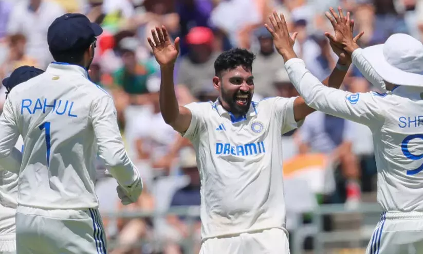 സിറാജ് കൊടുങ്കാറ്റിൽ ദക്ഷിണാഫ്രിക്ക തരിപ്പണം; 55 റൺസിന് പുറത്ത്