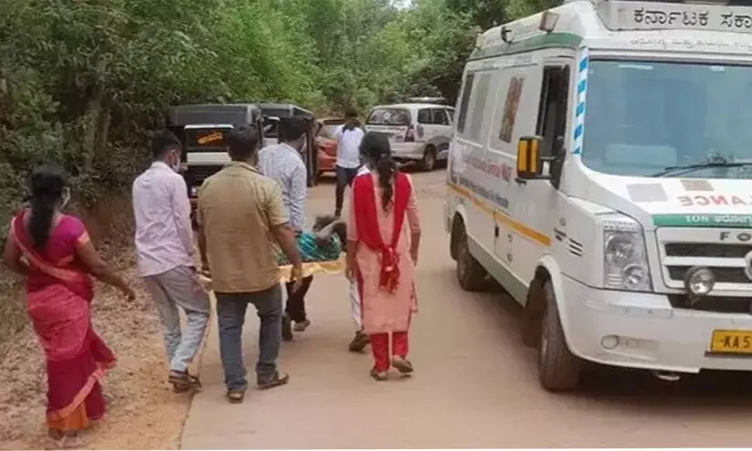 Her husband saved the young woman who was locked in her room to avoid ghost infestation