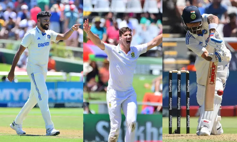 അടി, തിരിച്ചടി; ഒന്നാംദിനം വീണത് 23 വിക്കറ്റുകൾ അടി, തിരിച്ചടി; ഒന്നാംദിനം വീണത് 23 വിക്കറ്റുകൾ